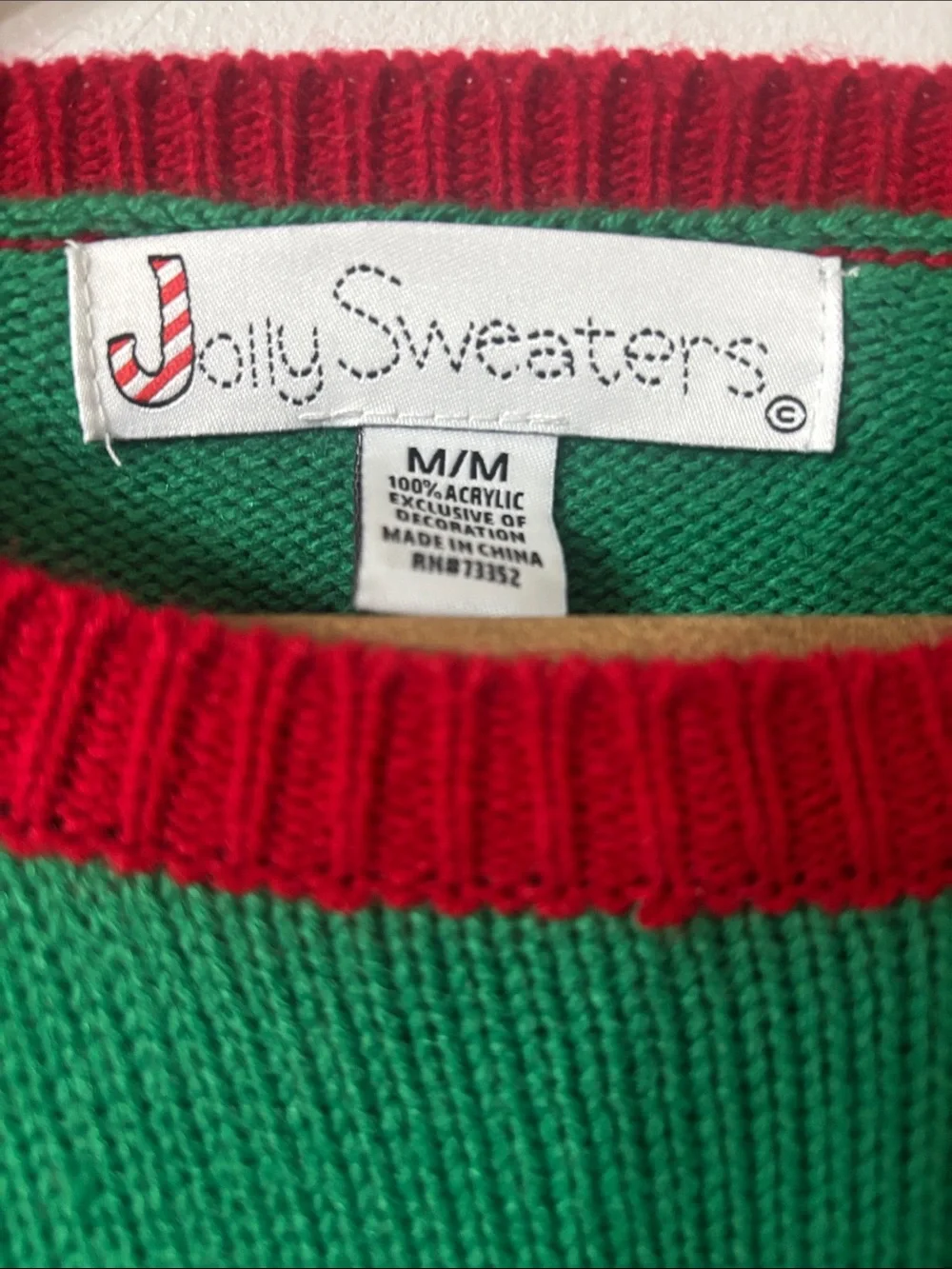NEW Ugly Christmas Sweater Drunk Reindeer Beer Pocket Xmas Drinking Size Medium